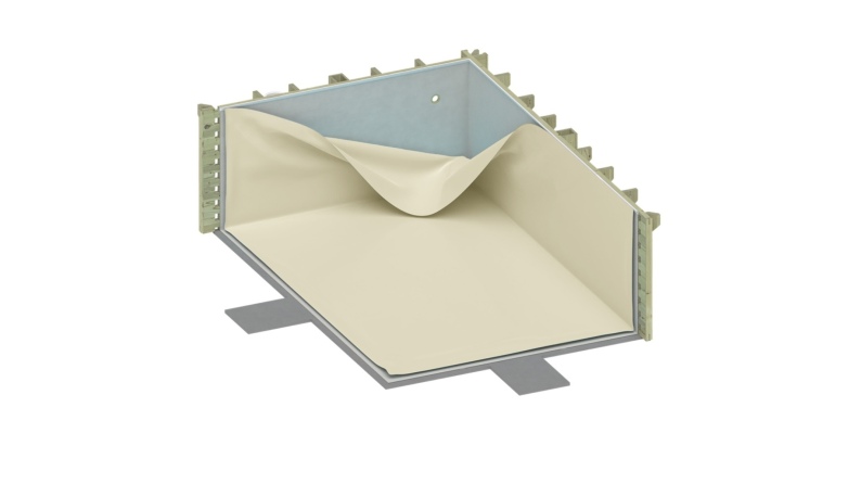 Liner 75/100 PVC, color Arena, para piscina BAS7309