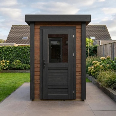 Caseta de jardín de madera Mira 1.59x2.09 m - 3.32 m2 - 28 mm – impregnada