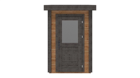 Caseta de jardín de madera Mira 1.59x2.09 m - 3.32 m2 - 28 mm – impregnada