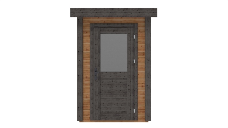 Caseta de jardín de madera Mira 1.59x2.59 m - 4.12 m2 - 28 mm – impregnada