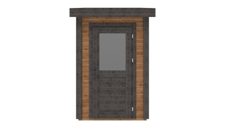 Caseta de jardín de madera Mira 1.59x2.59 m - 4.12 m2 - 28 mm – impregnada