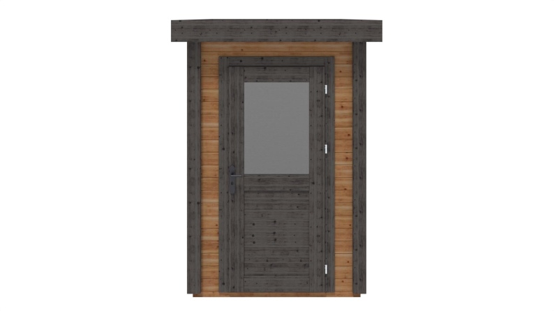 Caseta de jardín de madera Mira 1.59x3.09 m - 4.91 m2 - 28 mm – impregnada