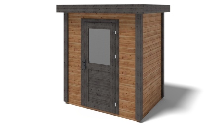 Caseta de jardín de madera Vala 2.09x1.59 m - 3.32 m2 - 28 mm – impregnada