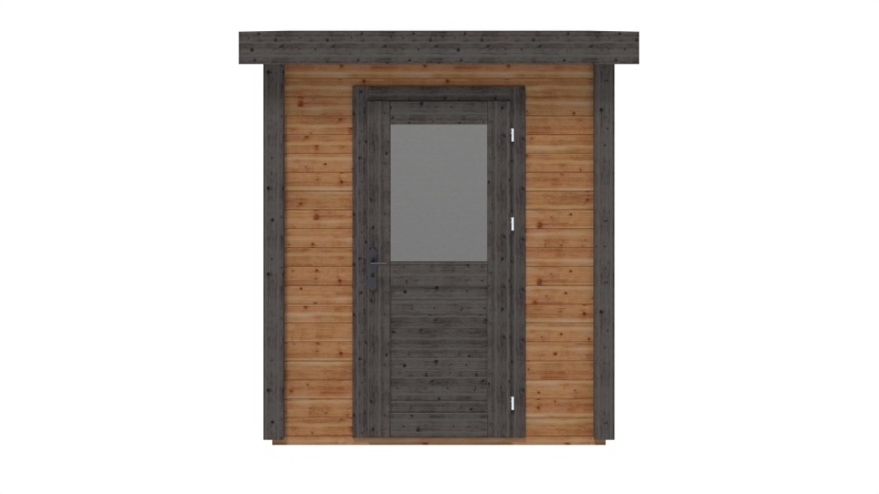 Caseta de jardín de madera Vala 2.09x1.59 m - 3.32 m2 - 28 mm – impregnada