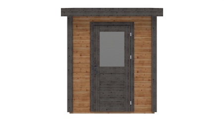 Caseta de jardín de madera Vala 2.09x1.59 m - 3.32 m2 - 28 mm – impregnada