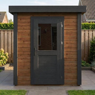 Caseta de jardín de madera Vala 2.09x2.59 m - 5.41 m2 - 28 mm – impregnada