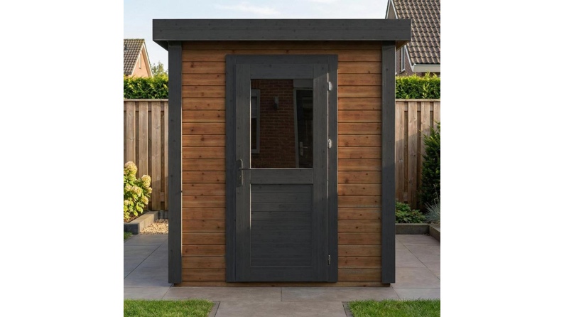 Caseta de jardín de madera Vala 2.09x2.59 m - 5.41 m2 - 28 mm – impregnada