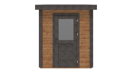 Caseta de jardín de madera Vala 2.09x3.09 m - 6.46 m2 - 28 mm – impregnada