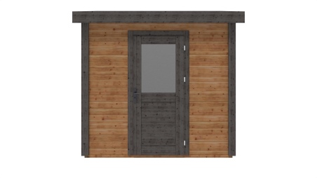 Caseta de jardín de madera Rava 2.59x2.09 m - 5.41 m2 - 28 mm – impregnada