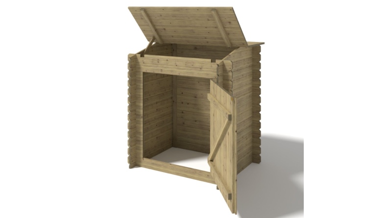 Caseta de madera para filtración 1.2x0.89 m H.1.26 m - Impregnada