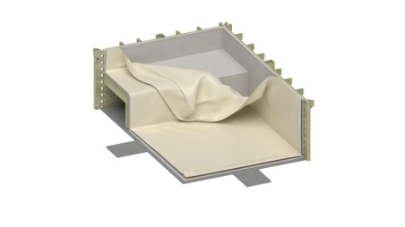 Liner 0.75 mm, arena, para piscina NEMO con playa sumergida BAS7305