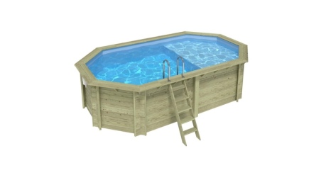 Liner 0.75 mm, gris, para piscina NEMO con playa sumergida BAS7304