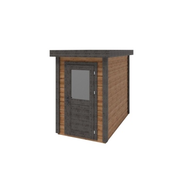 Caseta de jardín de madera Mira 1.59x2.59 m - 4.11 m2 - 28 mm – impregnada