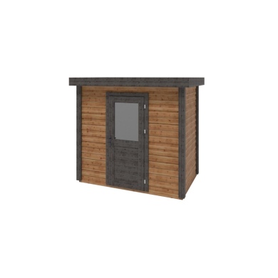 Caseta de jardín de madera Rava 2.59x1.59 m - 4.12 m2 - 28 mm – impregnada