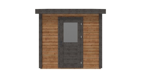 Caseta de jardín de madera Rava 2.59x3.09 m - 8 m2 - 28 mm – impregnada