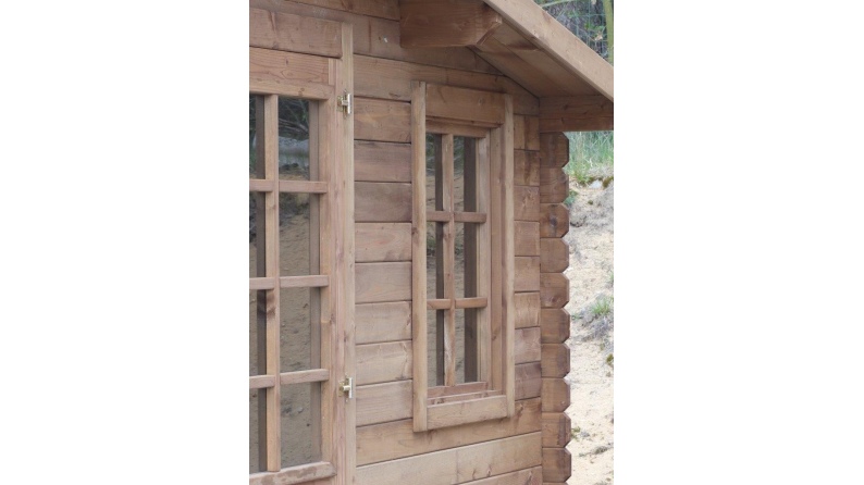 Caseta de jardín de madera 20 m2 - 5x4 m - 28 mm - impregnada