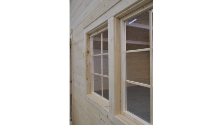 Caseta de jardín de madera 36 m2 - 6x6 m - 40 mm