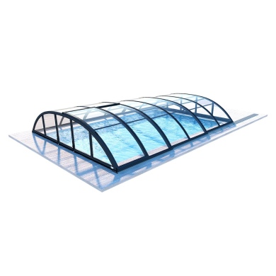 Cubiertas para piscinas 6.1x2.38 m - Policarbonato compacto de 3 mm
