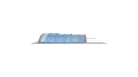 Cubiertas para piscinas 5.95x3.08 m - Policarbonato celular de 8 mm