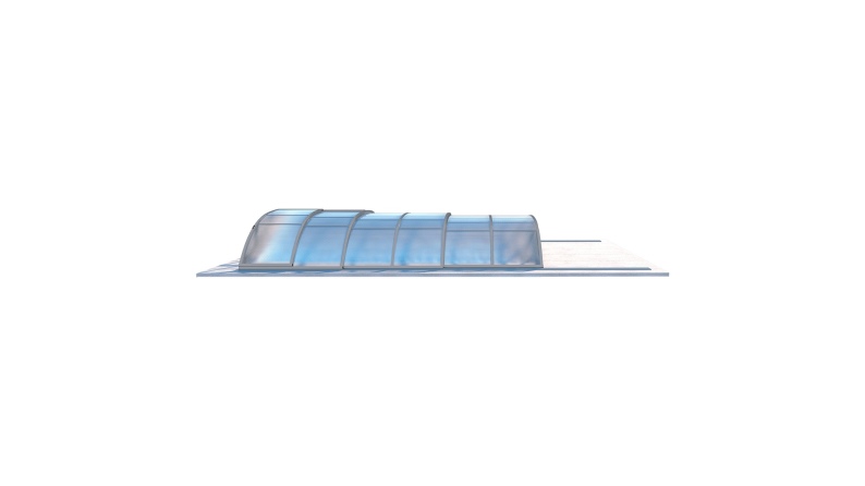 Cubiertas para piscinas 6.1x2.38 m - Policarbonato celular de 8 mm