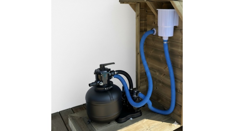Sistema de filtración 365 mm con bomba de 450 W, para piscinas de hasta 30 m³