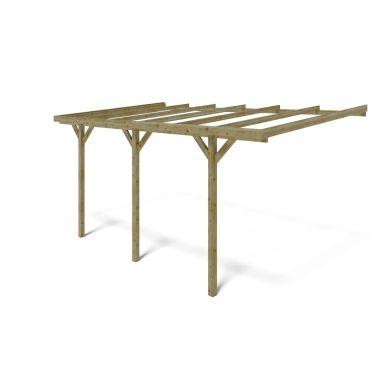 Cochera 3x5.24 m - 15 m2 - apoyado contra 