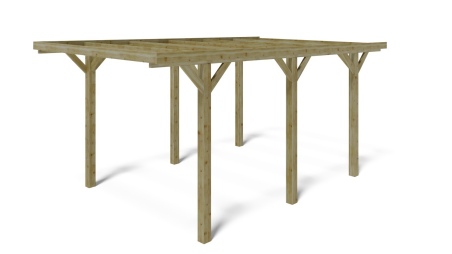 Cochera 3.04x5.12 m - 15.56 m2