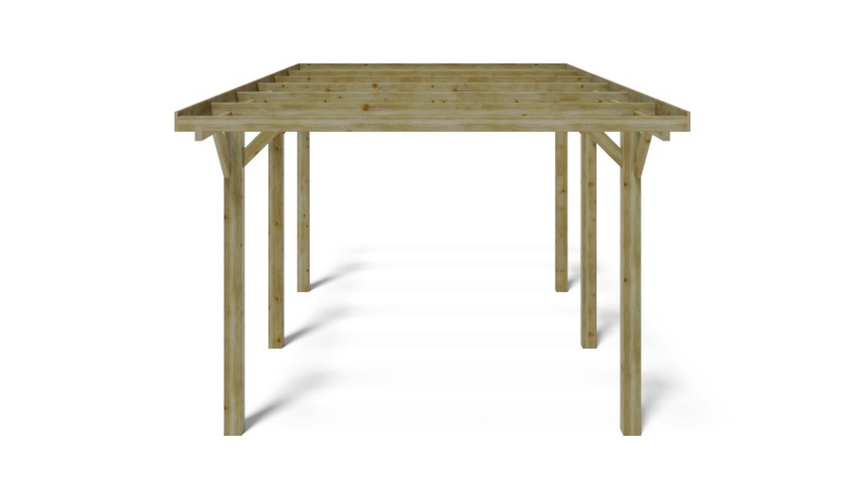 Cochera 3.04x5.12 m - 15.56 m2