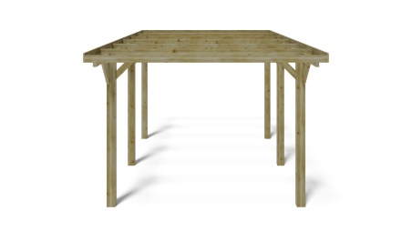 Cochera 3.04x5.12 m - 15.56 m2