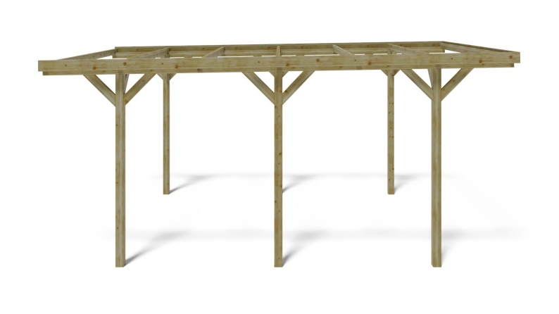 Cochera 3.04x5.12 m - 15.57 m2