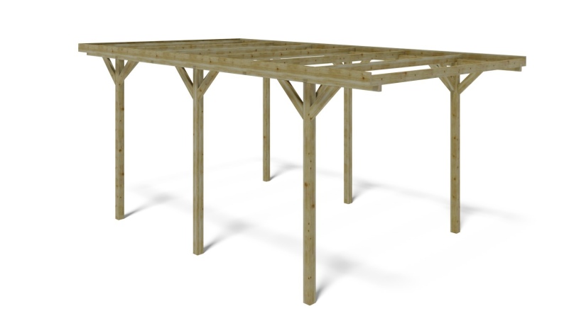 Cochera 3.04x5.12 m - 15.57 m2