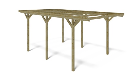 Cochera 3.04x5.12 m - 15.57 m2