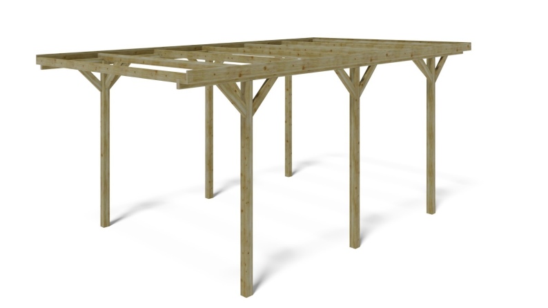 Cochera 3.04x5.12 m - 15.57 m2