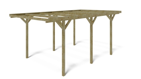 Cochera 3.04x5.12 m - 15.57 m2